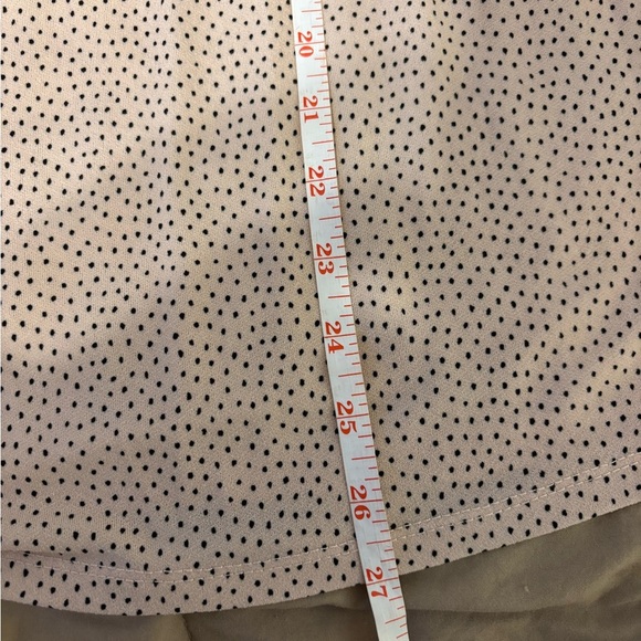 Adrianna Papell Pink Flutter Sleeve Ruffled Blouse - Picture 5 of 8